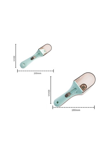 Sones Mutfak Aleti Plastik Ölçü Kaşığı Ayarlanabilir Pişirme Aleti Ölçü Kaşığı