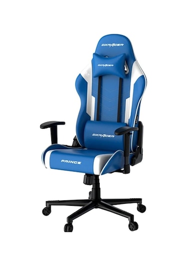 Dxracer P132 Mavi Beyaz Oyuncu Koltuğu
