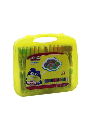 Play-Doh 48 Renk Pastel Boya Çantalı Pa013