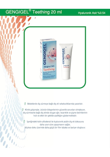 Gengigel Teething Jel Diş Çıkarma Jeli 20 Ml