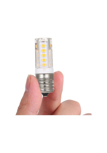Fosenze E17 Vidalı Led Ampul 5w 3000k Isık 33 Led İçin Buzdolabı Mikrodalga Fırın Çamaşır Makinesi 360 Aydınlatma Enerji Tasarruflu Seramik+pc Ilık Beyaz