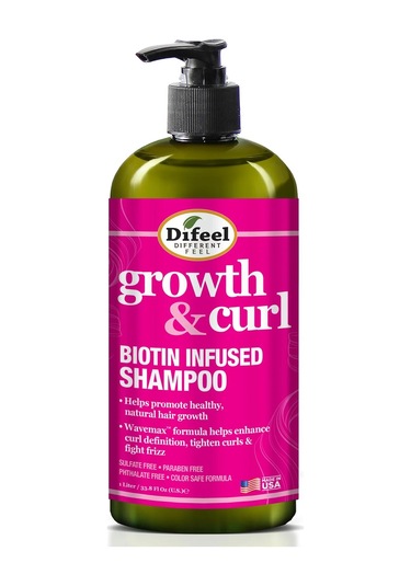 Difeel Growth & Curl Biotin Şampuan 1 L