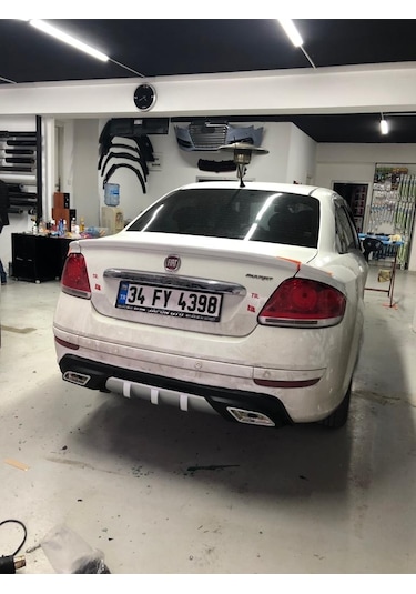 Fiat Linea Arka Tampon Eki Difüzör Abs Plastik