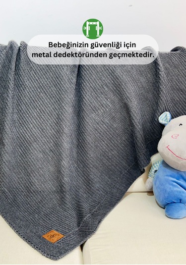Little Dedi Starlink Örme Bebek Kundak Battaniyesi Çocuk