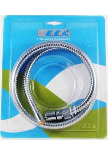 24 Adet Eca Duş Spirali--duş Hortumu--150 Cm Krom