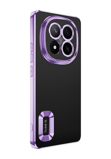 Ariatech Redmi Note 14 Pro Plus Kılıf Kamera Korumalı Logo Gösteren Omega Kapak - Sie Mavi