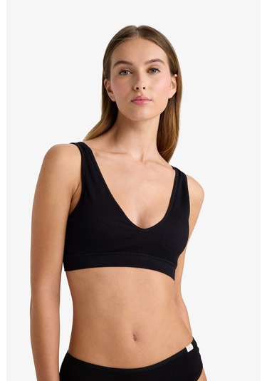 Defacto Çıkarılabilir Pedli Seamles Bra-fall İn Love C1642ax25aubk81 Siyah