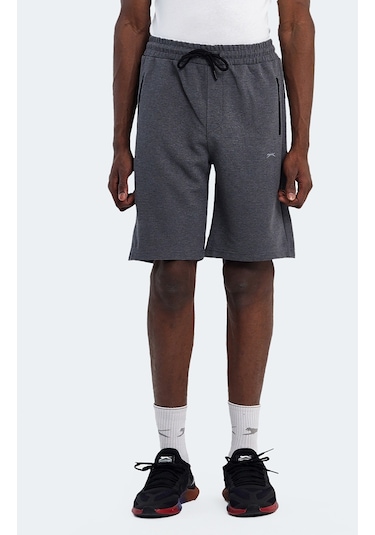 Slazenger KAARLO Erkek Cepli Koyu Gri Şort