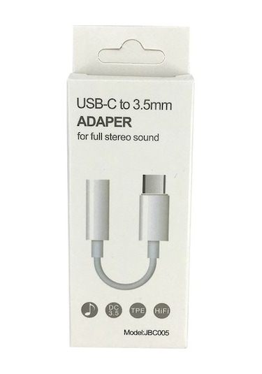 Type C 3.5 mm Streo Kulaklık Çevirici