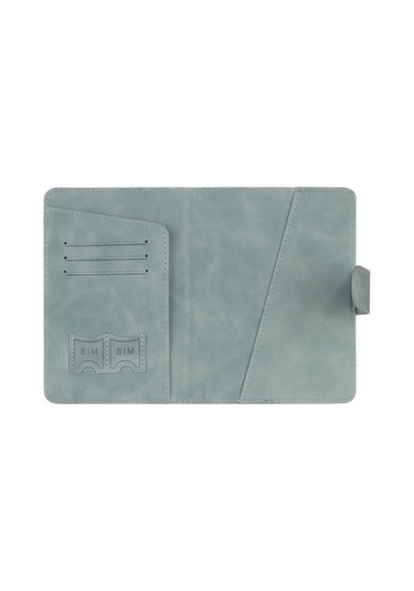 Createtech Pasaport Tutucu Rfıd Engelleme Deri Cüzdan Seyahat Kart Kılıfı Kahverengi Kahverengi