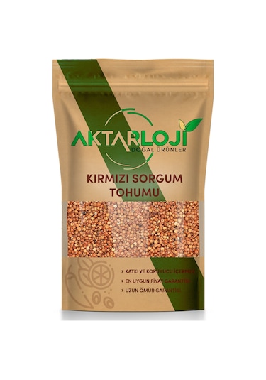 4'lü 50 'şer Gram Glutensiz Sorgum Paketi Beyaz Sorgum Tane Ve Un + Kırmızı Tane Ve Un Toplam 200 Gr 1. Kalite
