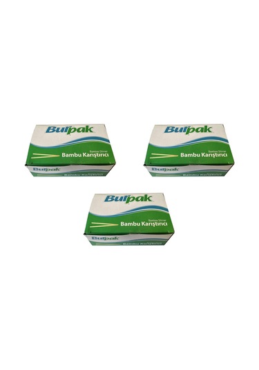 Burpak Tahta Ahşap Bambu Çay Kahve Karıştırıcı Çubuk Kaşık - 11 Cm. - 400 Adetlik 5 Paket