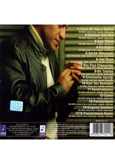 Hakan Altun - Yaralı Bir Aşkın Öyküsü Cd