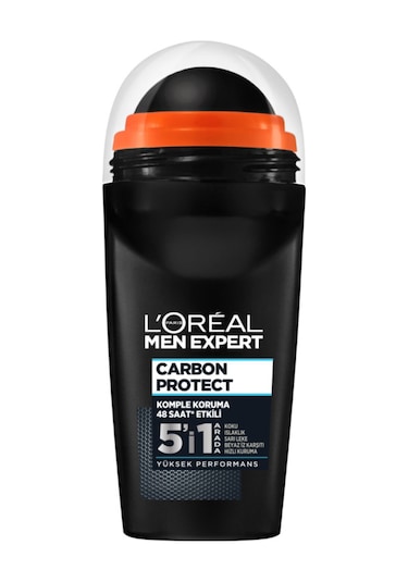 L'Oreal Paris Men Expert Carbon 5'i 1 Arada Roll On 50 ML
