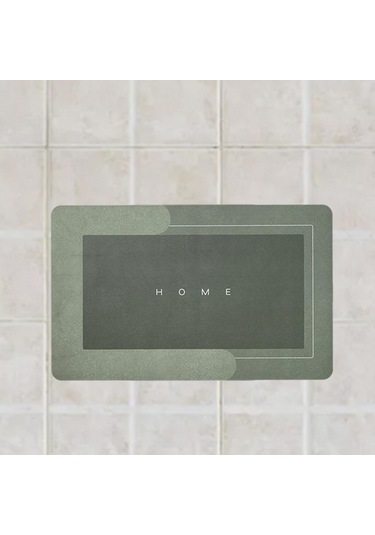 Suntek Kapı Paspası Giriş Çabuk Kuruyan Halı Zemin Yeşil40x60cm Kayıt