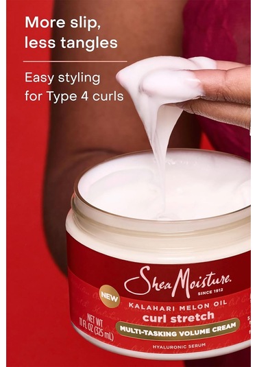 Shea Moisture Curl Stretch Çok Amaçlı Hacimlendirici Durulanmayan Saç Kremi 325ml