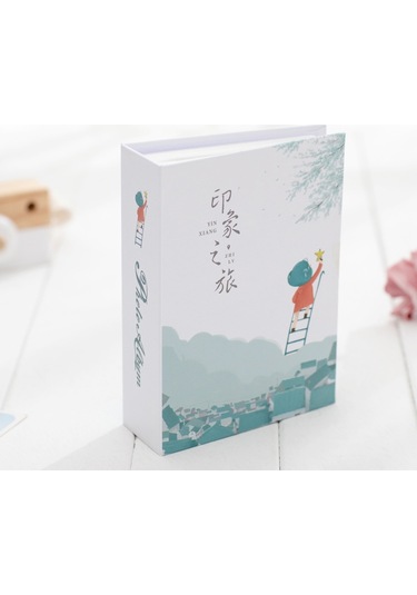 Sones 6 İnç 100 Sayfa Basit Fotoğraf Albümleri Interstitial 4r Küçük Albüm Mezuniyet Albümü İzlenim Yolculuğu