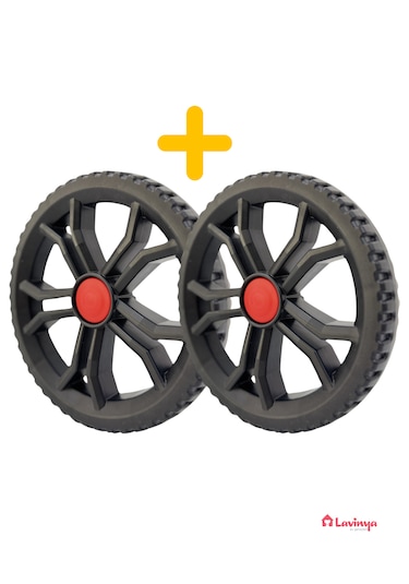 Lavinger 2 Adet Takmatik Pazar Arabası Tekeri Büyük