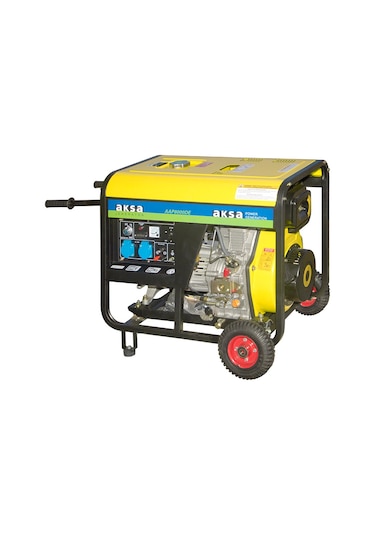 Aksa Aap 8000 De Monofaze Marşlı 8 Kva Dizel Jeneratör
