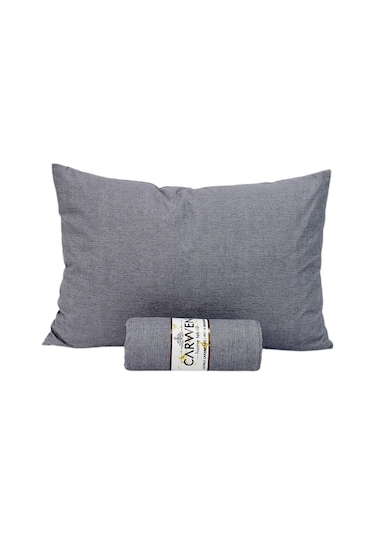 Ranfors Pamuk Battal Boy Lastikli Çarşaf Takımı Gri Renk