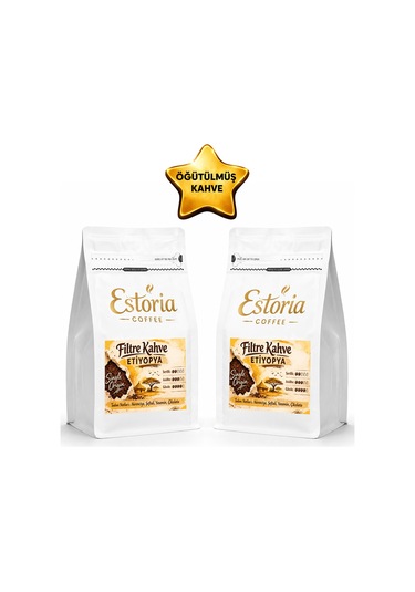 Filtre Kahve Etiyopya 2x250g Öğütülmüş Kahve 500g