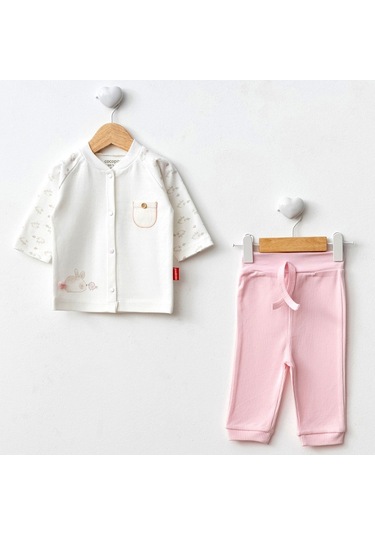 Cocopoco 2'li Bebek Takımı 1073 Pembe