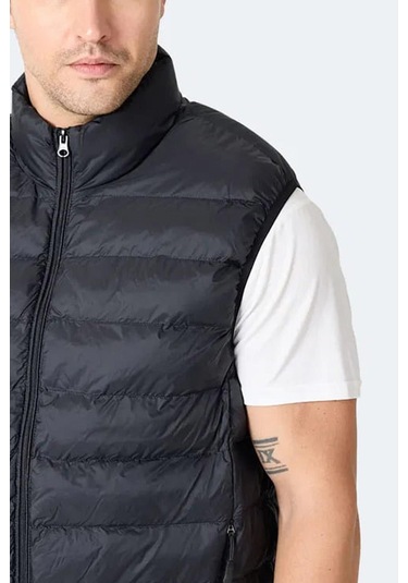 Slazenger Barros Erkek Şişme Yelek Siyah Siyah