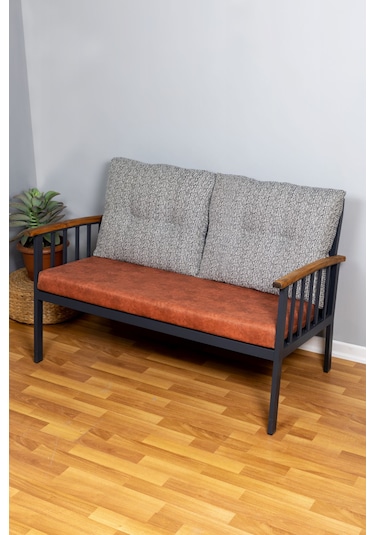 Bahçe Minderi İç Ve Dış Mekan Minderi Özel Ölçü 50x120x8cm Sarı