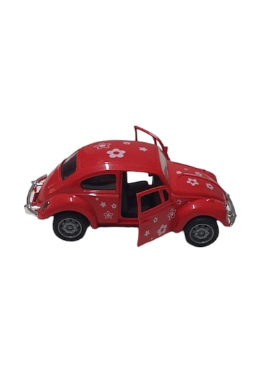 Vosvos Araba - Sürtmeli Desenli Kırmızı - Jw567-060