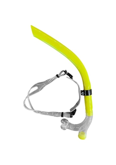 Proforce Yetişkin Yüzücü Antreman Önden Takmalı Valfsız Havuz Şnorkeli SN10SAR Siyah