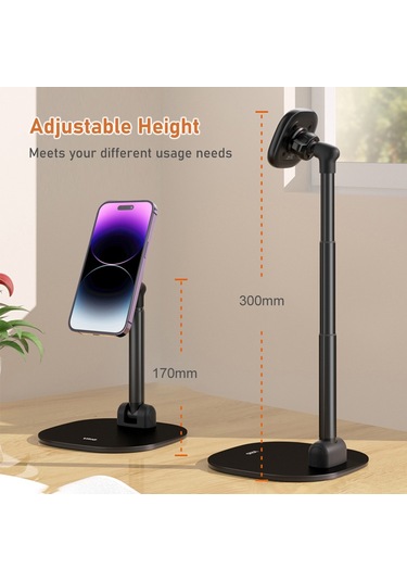 Vrig Mg-04 Katlanabilir Masaüstü Telefon Standı, 360 D12128