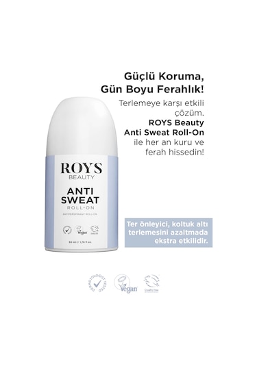 Roys Beauty Ter Önleyici Roll-On 50 ML