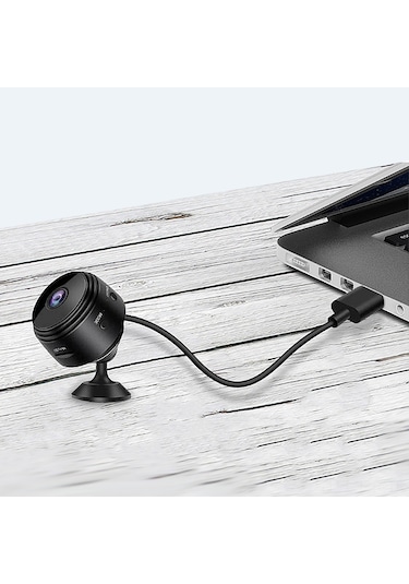 Geeroyoo A9 Wi-fi Akıllı Kamera: Gece Görüşlü, Manyetik Montaj, 1080p Çözünürlük, Geniş Açı, Ev Güvenliği