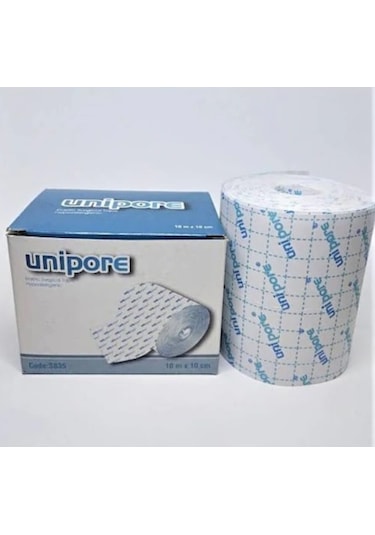 Unipore Fix Esnek Flaster Sabitleme Bandı 10 M x 10 CM 5 Adet