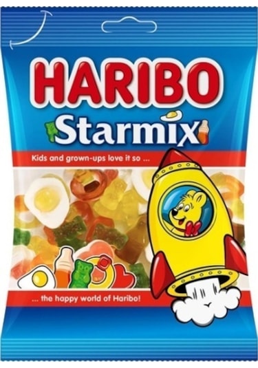 Haribo Starmix Şekerleme 6 x 80 G