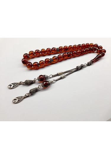 Gümüş işleme Gümüş Püskül Ateş Kehribar Tesbih