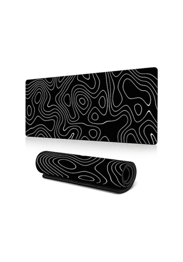 Cbtx 300 X 600 X 2mm Yaratıcı Büyük Mouse Pad Soyut Desen Masa Fare Mat - Stil U Stil U
