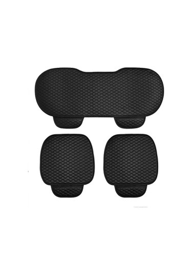 Kia Cerato Uyumlu Deri Kapitone Koltuk Minderi Koruma Kılıfı 3 Lü Set