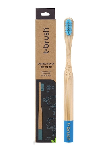 T-Brush Bambu Yumuşak Çocuk Diş Fırçası