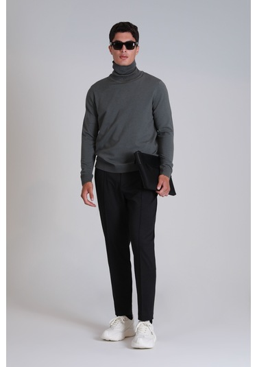 Lufian Soıl Erkek Kazak Haki Haki 112090126100630 Haki