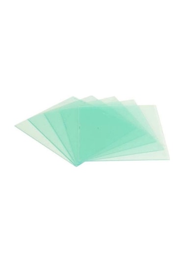 10lu Paket Kolormatik Kaynak Maske Camı Şeffaf Mika Geniş 9x11,5c