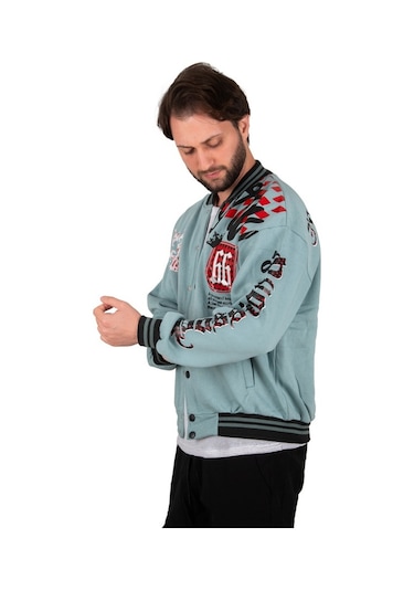 Deepsea Erkek Açık Yeşil Çıtçıtlı Kolej Mont 2304764 Açık Yeşil