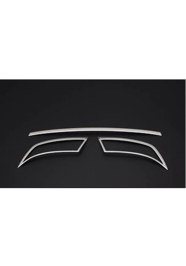 Skoda Octavia A7 Krom Difüzör Set 3 Parça 2013-2017