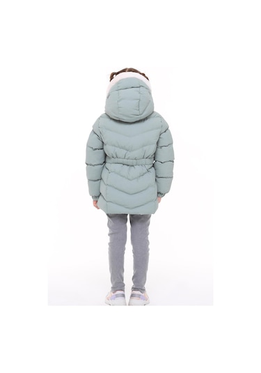 Benitto Kids Kız Bebek Çocuk Mont 51285-yeşil Yeşil