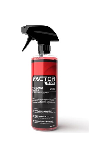 Factor 360 Ceramic Hızlı Cila 500 Ml