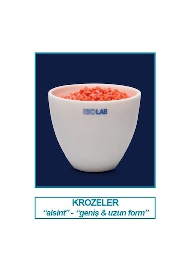 İSOLAB 038.13.A30 kroze - alsint - 30 mm çap (1 adet)