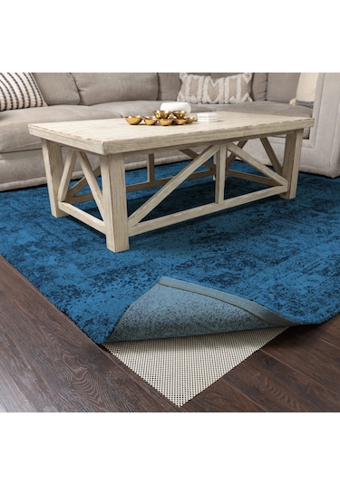 Kosona Pvc Antiparede Tala Com Malha Abertura, 61x91.5cm Branco - Previne Escorregões, Protege Pisos E Permite Ventilação Diğer