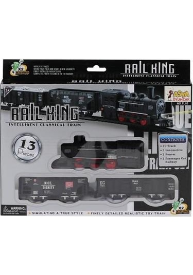 Tl05 13 Parça Işıklı Klasik Tren- Şim