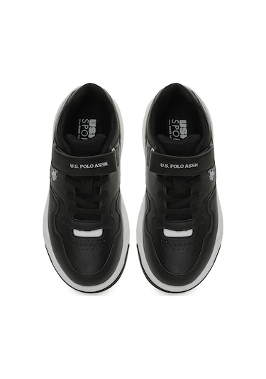 U.s. Polo Assn. Mılow Jr 5pr Siyah Erkek Çocuk Sneaker 000000000102021923 SİYAH-BEYAZ