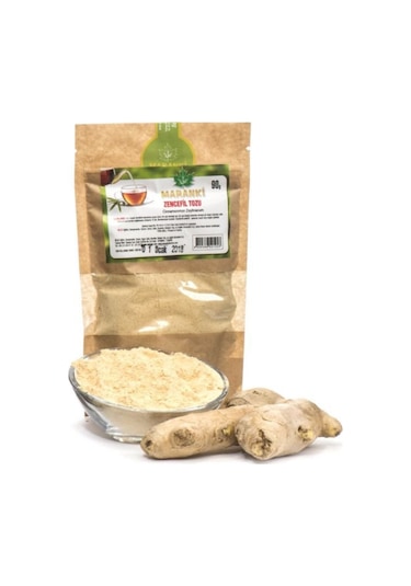 Maranki Zencefil Tozu Şeffaf 100 G